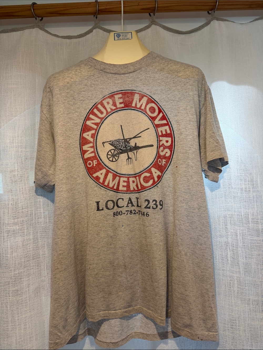 ❤️5 for $25❤️ - Manure Movers Of America legendary cotton t-shirt - a classic